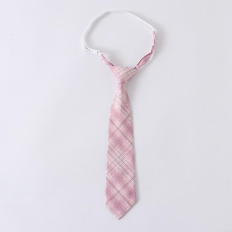 女性事前に結ばれたネクタイ ピンク市松ネクタイ 学生服ネック - Bow Tie Pre Tied のレビューと価格