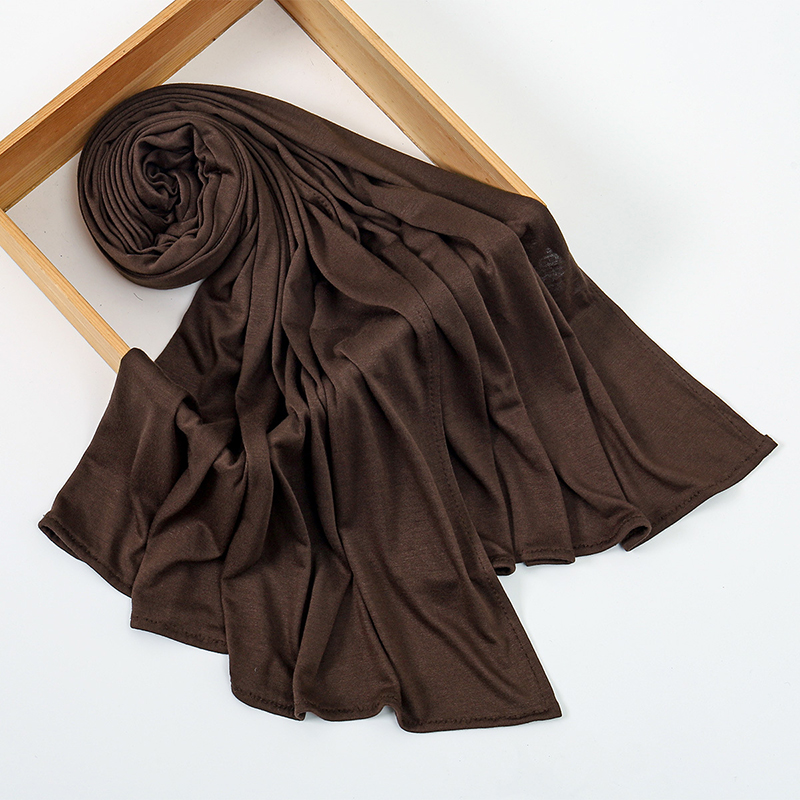 プレミアムモダールコットンジャージーヒジャブスカーフ、ムスリ - Bandana Cotton のレビューと価格
